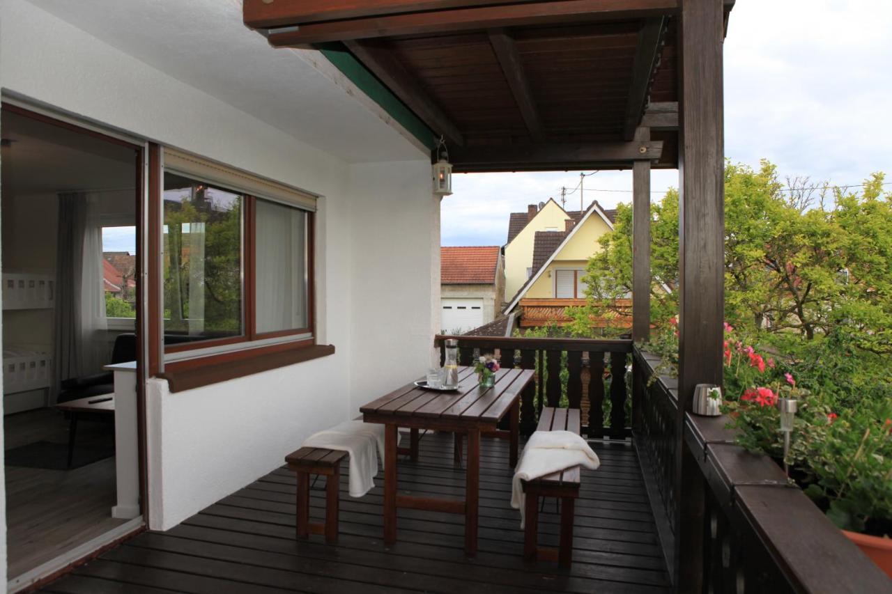 Gaestehaus Zum Rhein Rheinhausen Luaran gambar